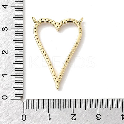 Brass Micro Pave Cubic Zirconia Pendants KK-H529-61A-G-1