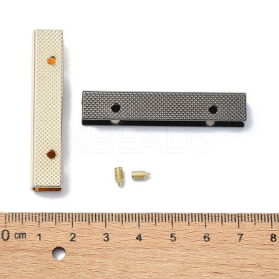 (Defective Closeout Sale: Scratch)Zinc Alloy Bag Decorate Corners Protector PURS-XCP0001-05-1