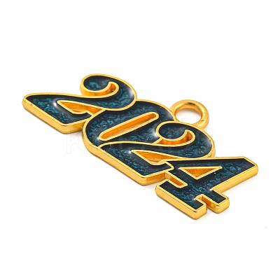 Alloy Enamel Pendants PALLOY-ZX001-12G-04-1
