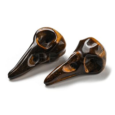 Natural Tiger Eye Pendants G-M417-06F-1