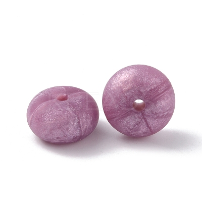 Rondelle Food Grade Eco-Friendly Silicone Beads SIL-TAC0010-04G-1