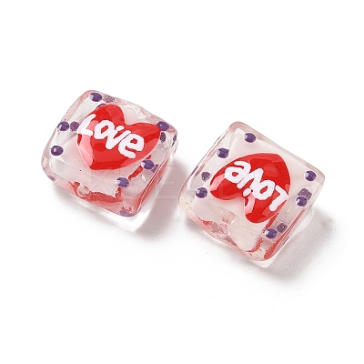 Handmade Lampwork Enamel Beads LAMP-G147-02I-1