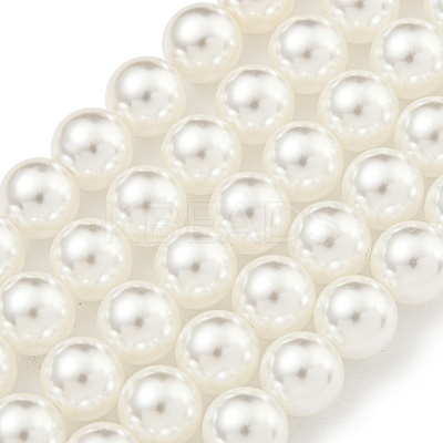 Glass Pearl Beads Strands HY-G002-01D-01-1