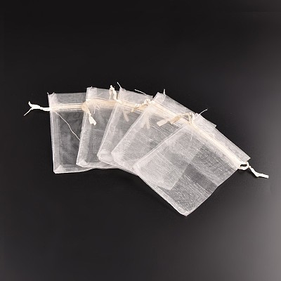 Organza Gift Bags with Drawstring LS-X-OP-R016-13x18cm-19-1