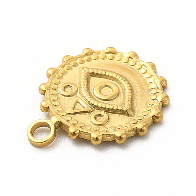 304 Stainless Steel Pendants STAS-M305-15G-1