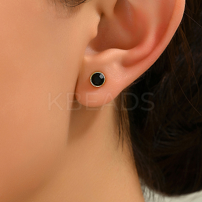 Colorful 8-Piece Stone Earrings Set for Women YJ1820-1