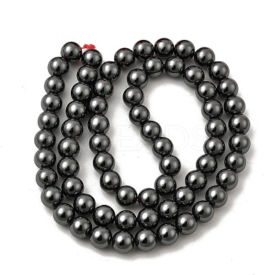 Non-magnetic Synthetic Hematite Beads Strands G-E133-4C-1