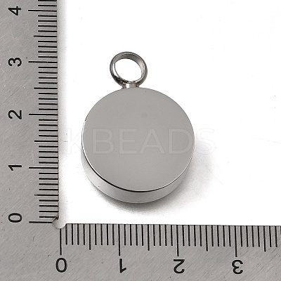 304 Stainless Steel Pendants SA-CBAA2E4-02P-1