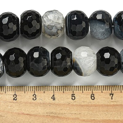 Natural Agate Crystal Beads Strands G-P546-B02-02-1