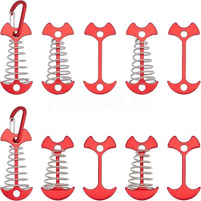10Pcs Aluminum Alloy Tent Peg FIND-FH0002-07-1