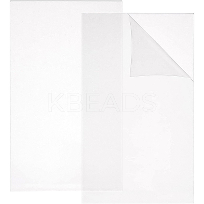 Transparent Acrylic Plates DIY-WH0016-54A-1