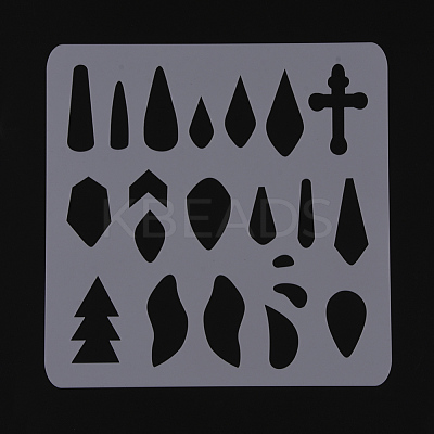 Plastic Cutting Stencils Making Templates DIY-D025-G01-1
