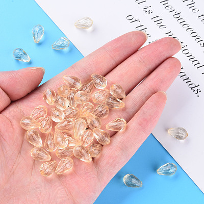 Transparent Acrylic Beads MACR-S373-59B-B10-1