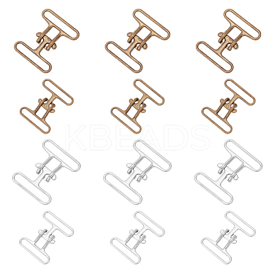 12Pcs 4 Style Alloy Belt Strap Buckles FIND-WR0009-69-1