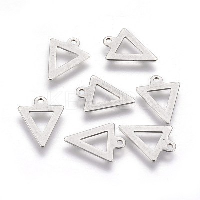 Tarnish Resistant 201 Stainless Steel Charm X-STAS-E454-19P-1