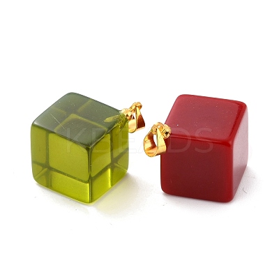 Resin Pendants PALLOY-C157-01-1