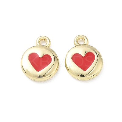 Alloy Enamel Pendants FIND-D044-12G-02-1