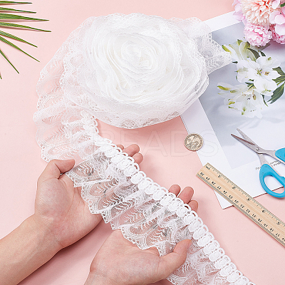Polyester Silk Lace AJEW-WH0816-141B-1