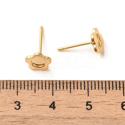 304 Stainless Steel Studs Earrings STAS-H193-02G-1
