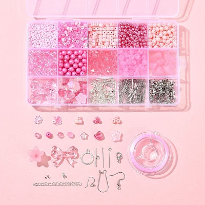 DIY Jewelry Set Making Findings Kits DIY-FS0008-56-1