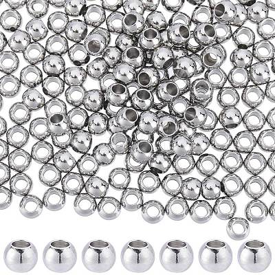 304 Stainless Steel Spacer Beads STAS-SC0006-87C-1