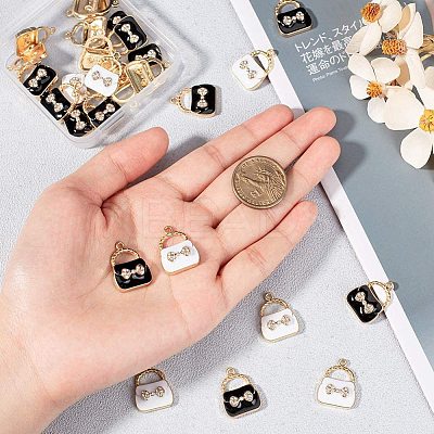 Golden Plated Alloy Pendants ENAM-NB0001-08G-1