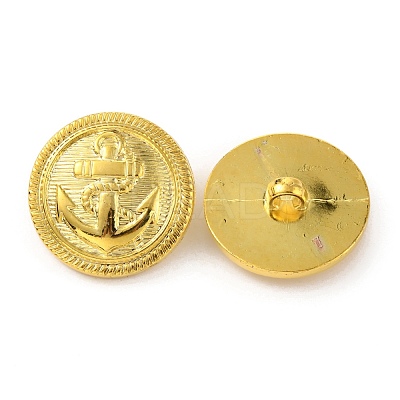 1-Hole ABS Plastic Shank Buttons BUTT-WH0015-68A-1