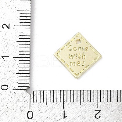 Rack Plating Alloy Pendants PALLOY-S038-04A-G-1