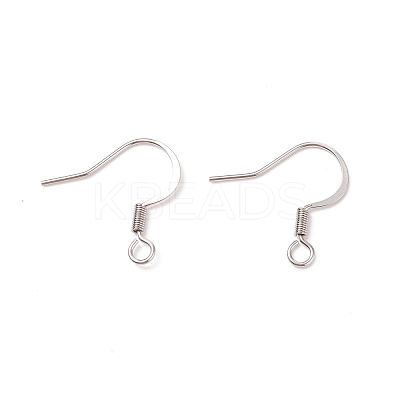 Tarnish Resistant Stainless Steel French Earring Hooks STAS-Q041-1-1