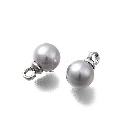 ABS Plastic Imitation Pearl Pendants FIND-H052-01C-02P-1