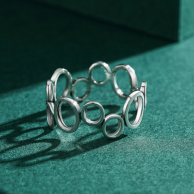 Oval Ring 925 Sterling Silver Finger Rings for Women FS-WGC6322-05-1