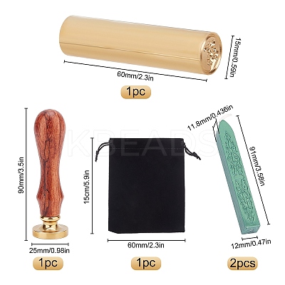 DIY Wax Seal Stamp Kits DIY-CP0002-88B-1