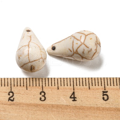 Synthetic Howlite Pendants G-G075-10A-1