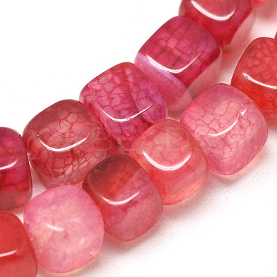 Natural Crackle Agate Beads Strands G-S266-12A-1