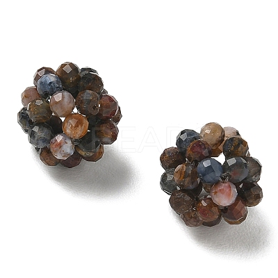 Natural Pietersite Woven Beads GG-CBA2E9C-H01-01-1