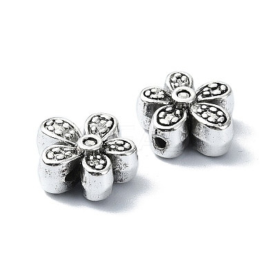 Tibetan Style Alloy Beads TIBEB-F065-01AS-01-1