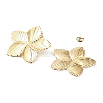304 Stainless Steel Stud Earrings EJEW-P245-11G-1