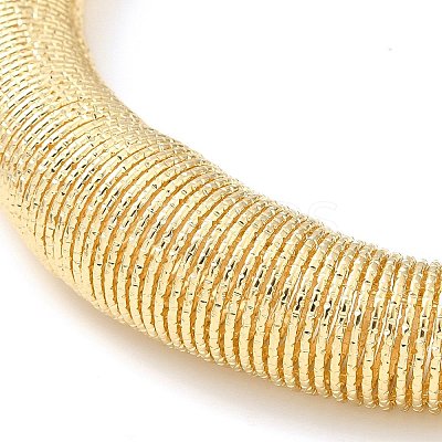 Iron Round Snake Chains Choker Necklaces NJEW-P289-04G-1