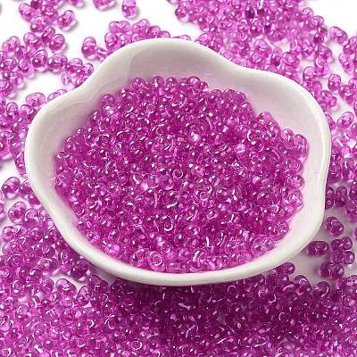 Baking Glass Seed Beads SEED-K009-07A-09-1