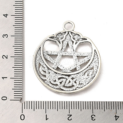 Tibetan Style Alloy Pendants PALLOY-M217-22AS-1