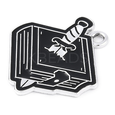 Alloy Pendants ENAM-R004-02P-05-1