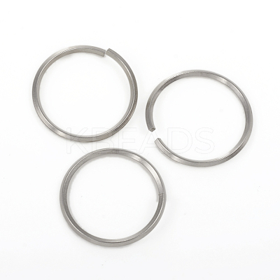 Tarnish Resistant 304 Stainless Steel Open Jump Rings STAS-G224-22P-01-1