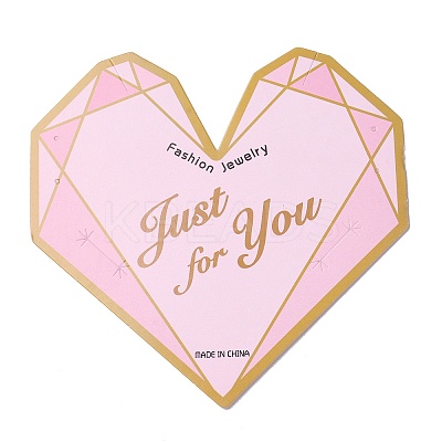 Paper Hair Clip Display Cards CDIS-F005-01-1