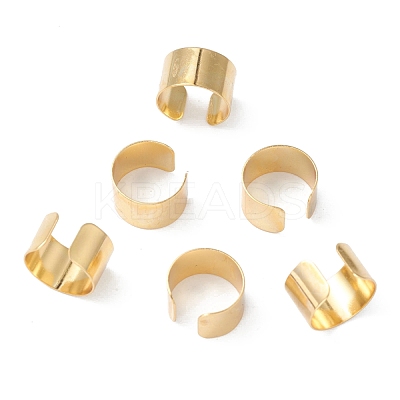 304 Stainless Steel Clip-on Earrings X-STAS-H152-02G-1