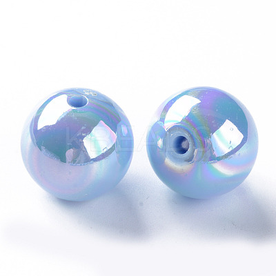 Opaque Acrylic Beads MACR-S370-D20mm-SS2113-1