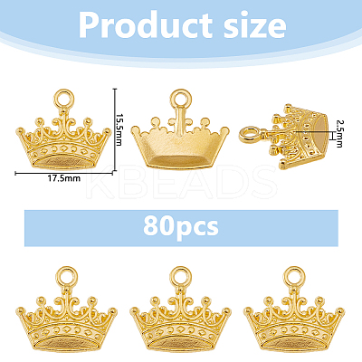 80Pcs Alloy Pendants FIND-DC0007-58-1