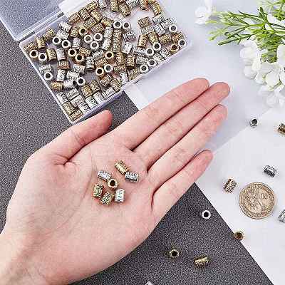 Tibetan Style Alloy Beads TIBEB-PH0004-80-1