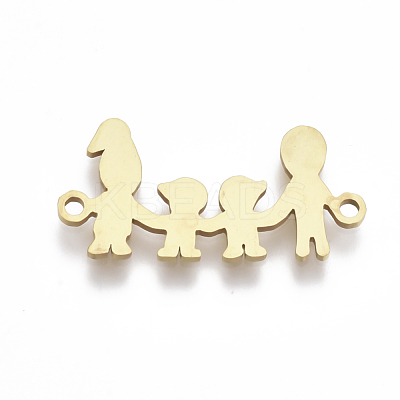 201 Stainless Steel Links connectors X-STAS-T044-26G-1
