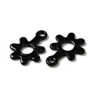Spray Painted 201 Stainless Steel Charms STAS-G304-22B-1