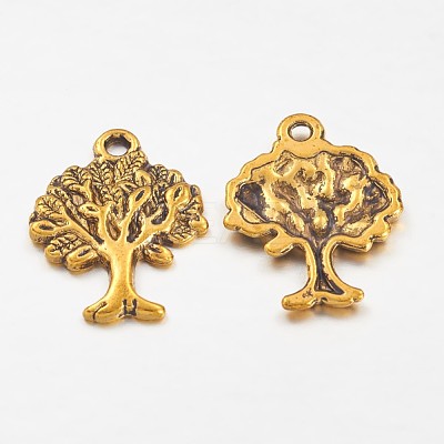 Tibetan Style Alloy Pendants X-GLF10394Y-NF-1
